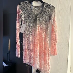 Pink Lace Dance Dress